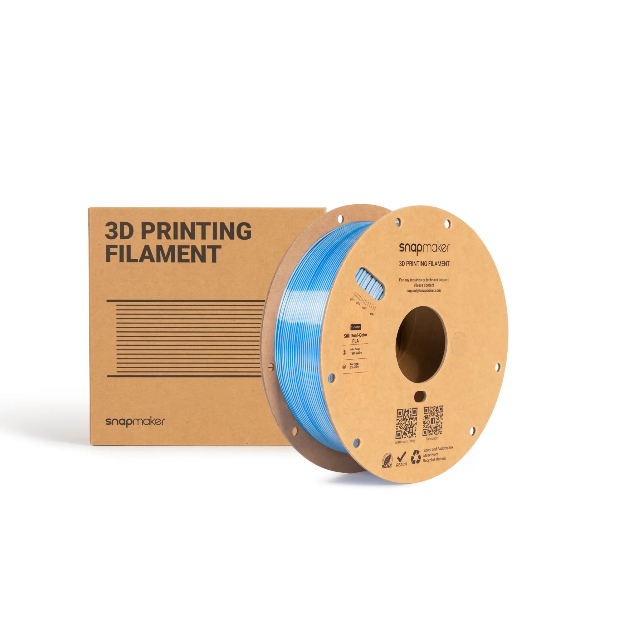 Silk Dual-Color PLA Filament (RFID) - 1kg - Image 13