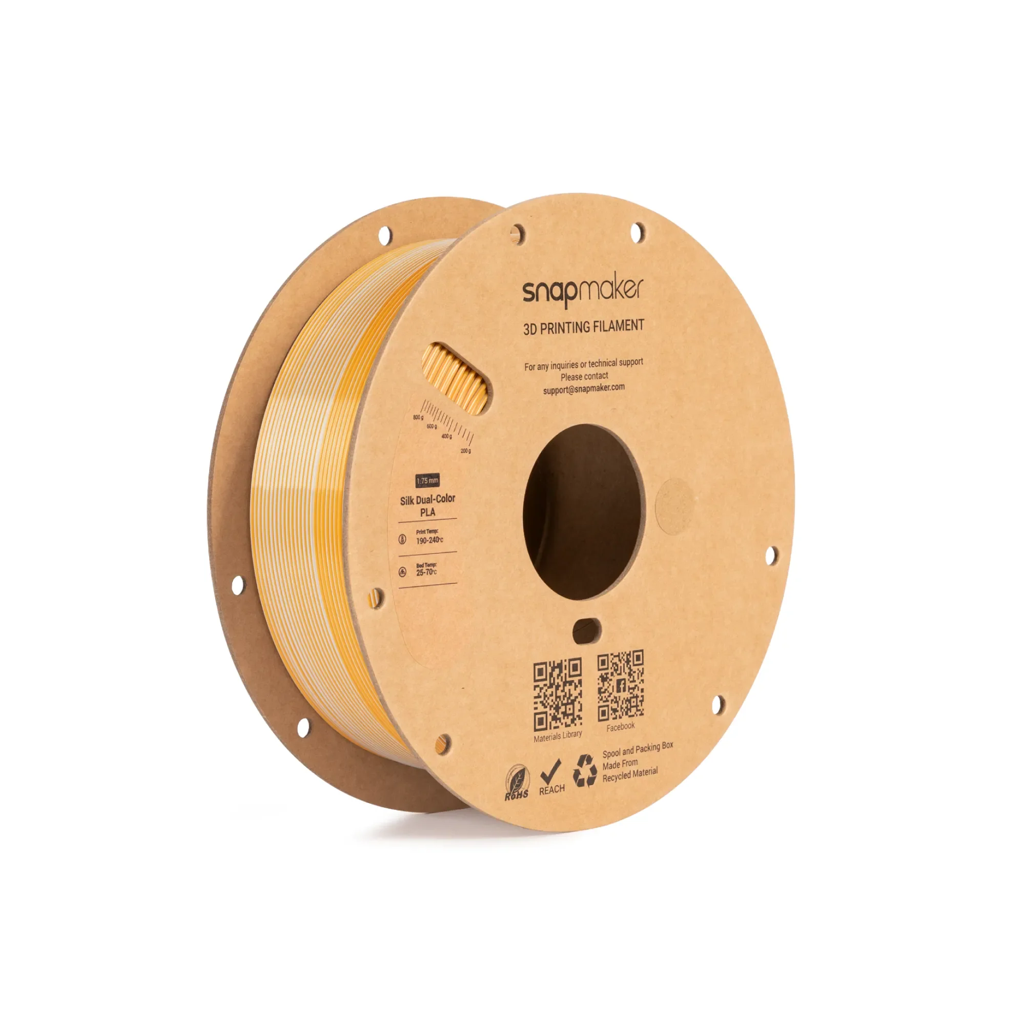 Silk Dual-Color PLA Filament (RFID) - 1kg - Image 23