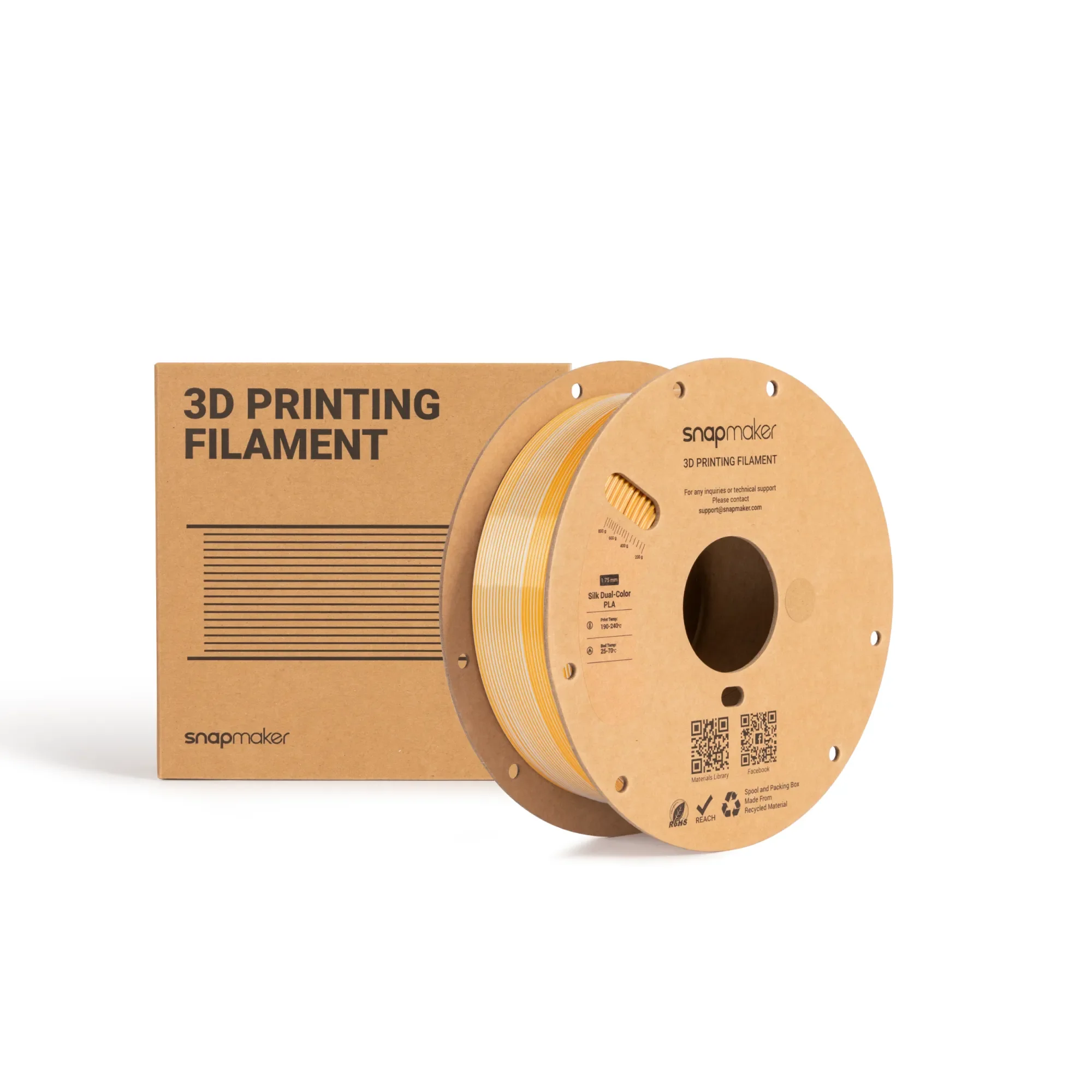 Silk Dual-Color PLA Filament (RFID) - 1kg - Image 25