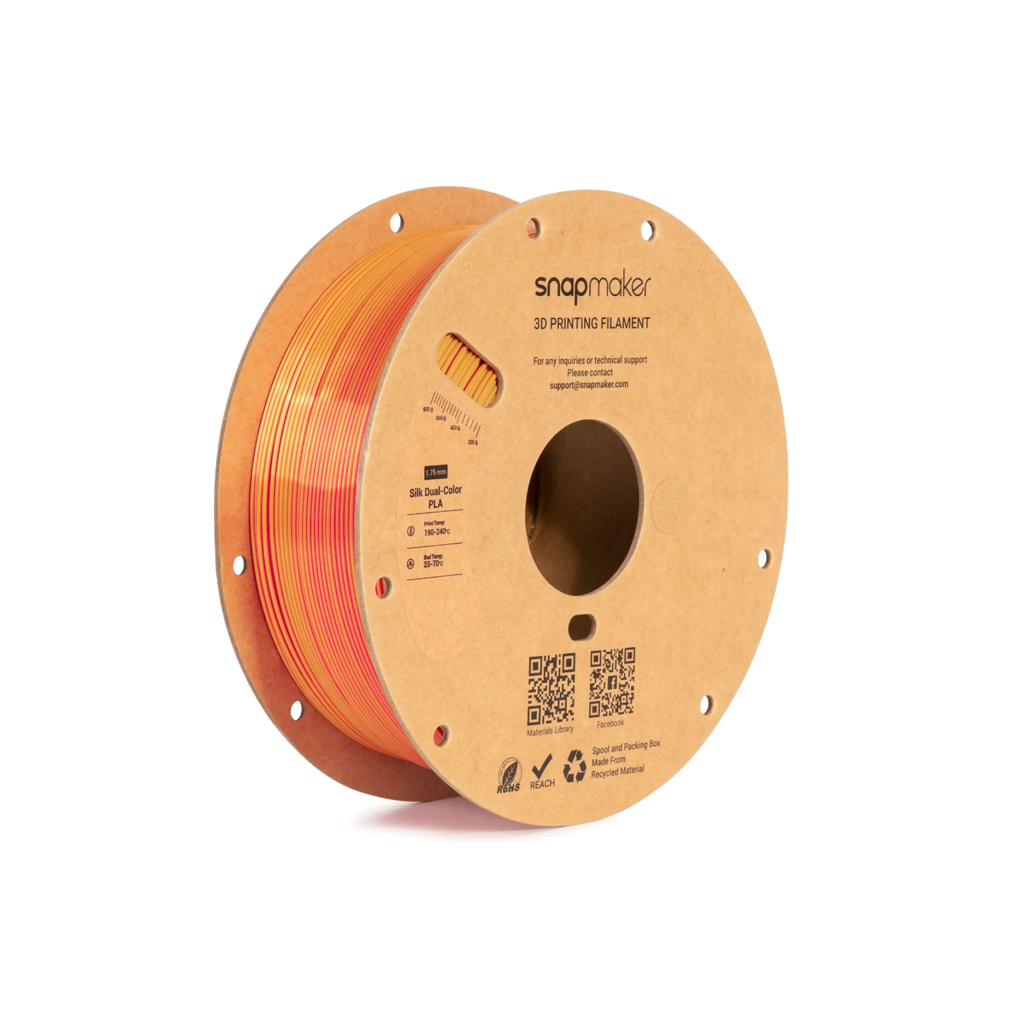 Silk Dual-Color PLA Filament (RFID) - 1kg - Image 27