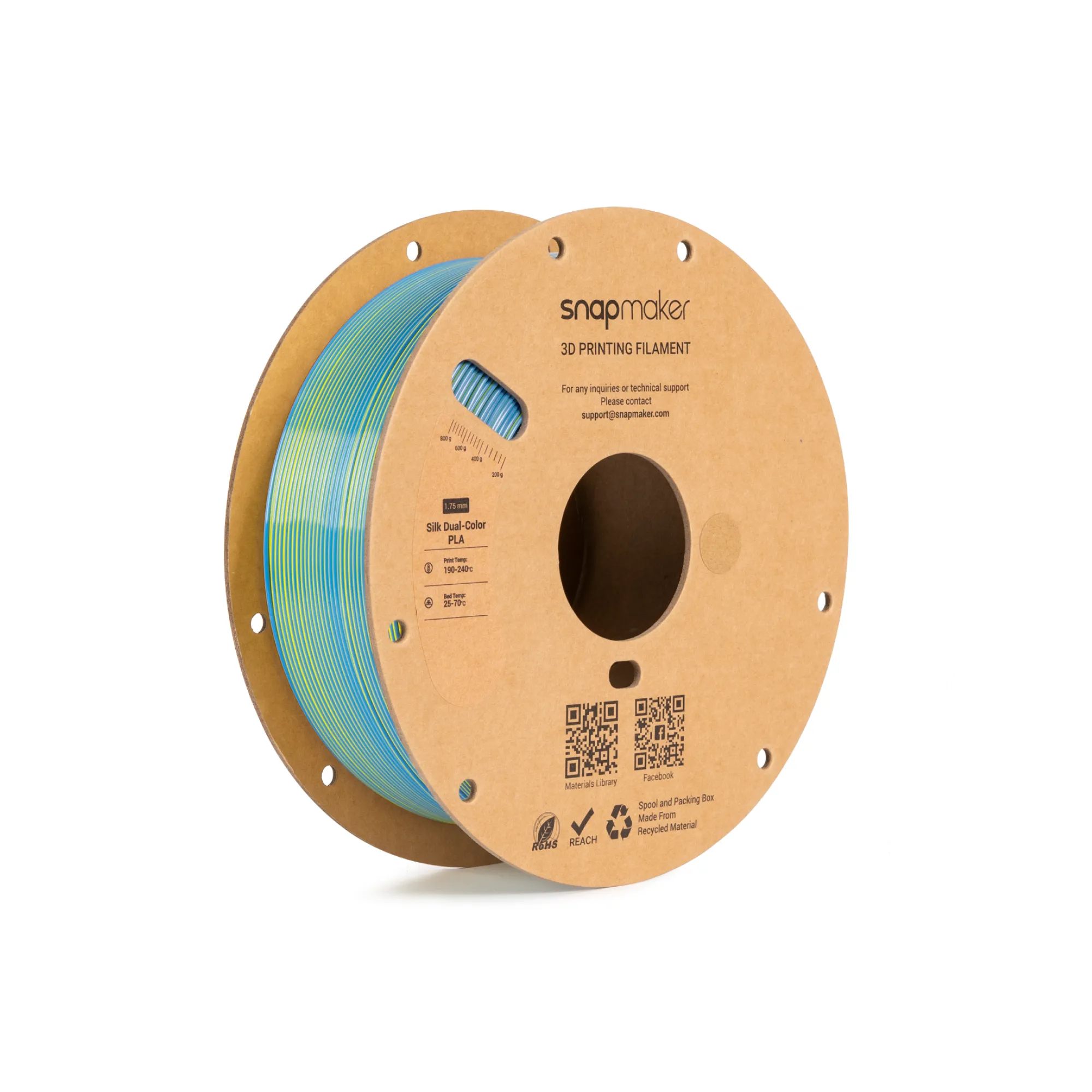 Silk Dual-Color PLA Filament (RFID) - 1kg - Image 31