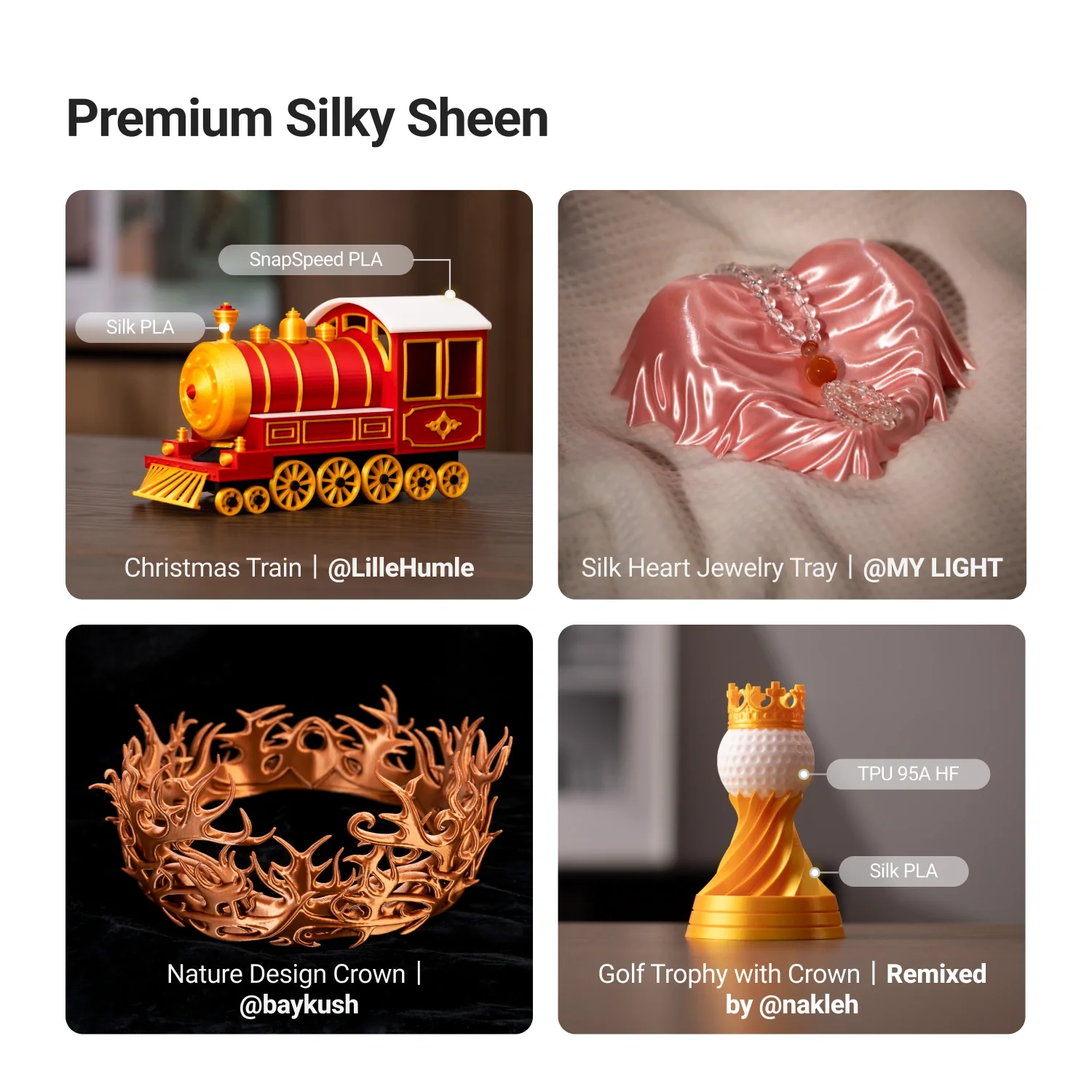 Silk PLA Filament (RFID) - 1kg - Image 4