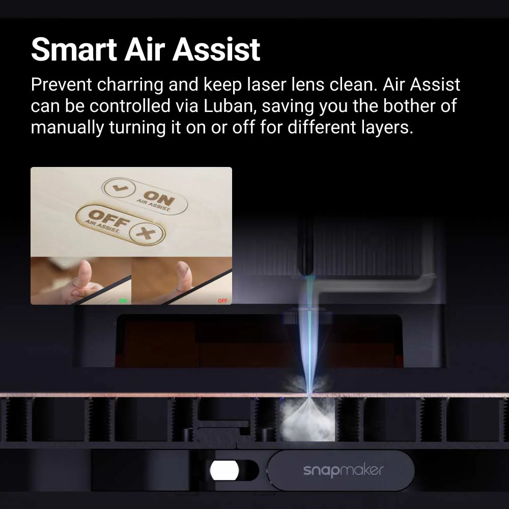 Snapmaker 40W Laser Module with Air Assist - Image 5