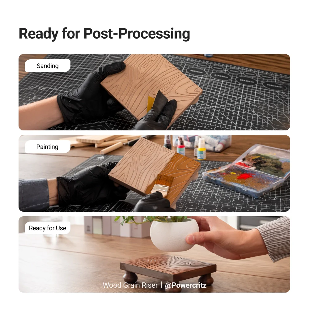 Wood PLA Filament (RFID) - 1kg - Image 6
